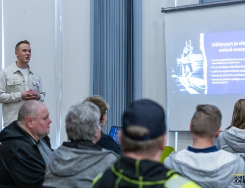 JymyVolleyssa Kristian voi yhdistää kaksi intohimoaan